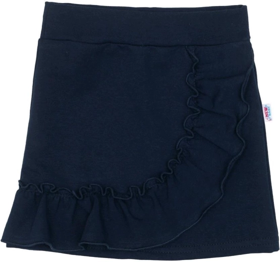 Bequemer Rock mit Volant