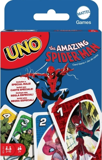 Mattel UNO The Amazing Spider-Man Kartenspiel