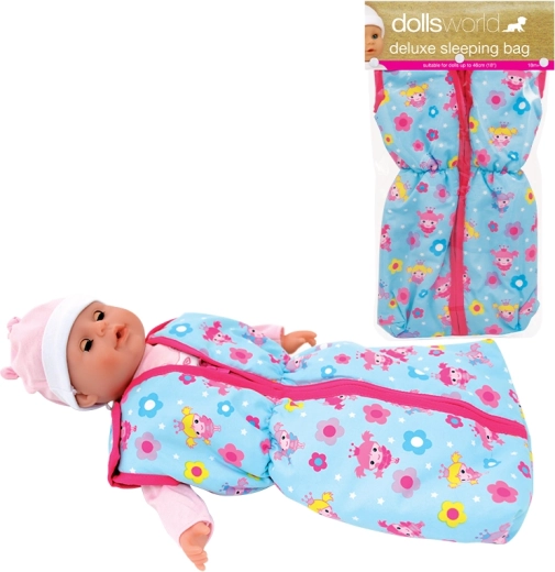 Luxuriöser Schlafsack für Puppen DOLLS WORLD