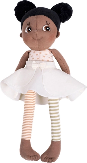 Rubens Barn EcoBuds Poppy – erste weiche Stoffpuppe zum Kuscheln 35 cm