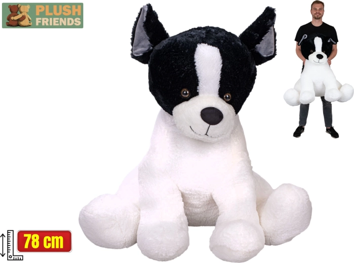 Plush Friends Französische Bulldogge Plüschtier 78 cm