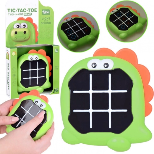 Elektronisches Spiel Dino 3-in-1 Tic-Tac-Toe