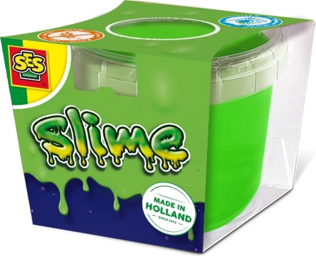 Leuchtende neongrüne Farbe