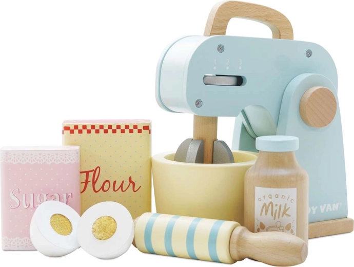 Hölzerner Retro-Mixer mit Zubehör Le Toy Van