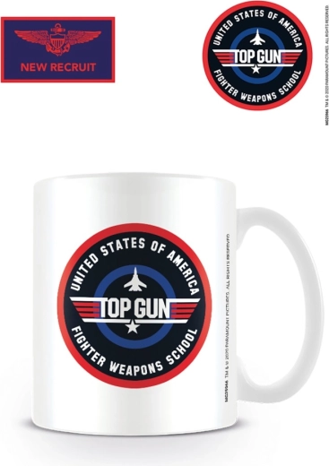 Keramiktasse TOP GUN Fighter Weapons School 330 ml