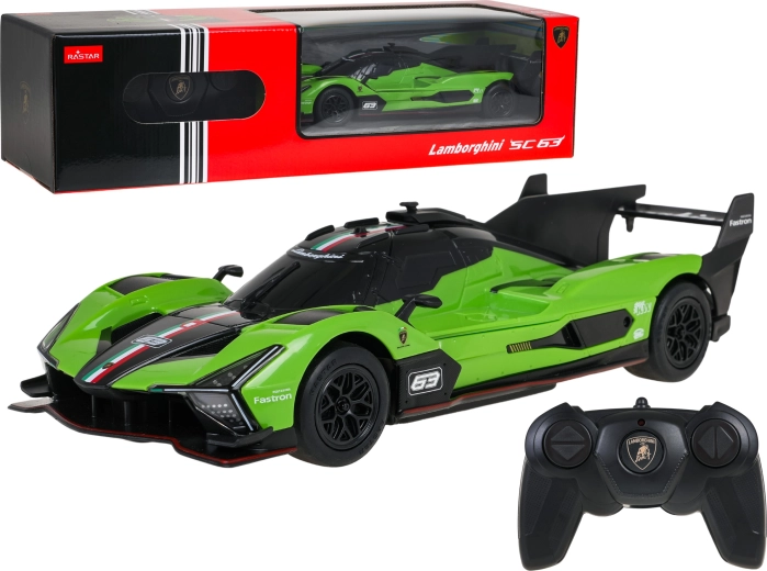 Ferngesteuertes Lamborghini SC63 LMDh R/C-Auto im Maßstab 1:24