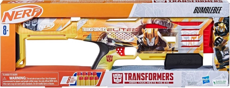 8 Nerf Elite-Schaumstoffdarts im Lieferumfang