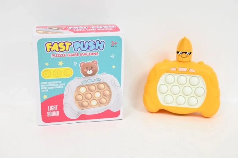 Pop-It-Antistress-Spielzeug in Bananenform