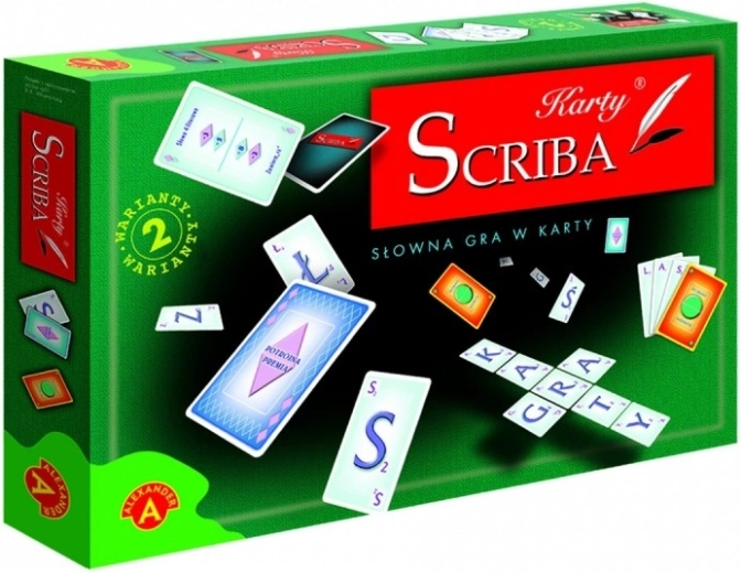 Scriba Karten – familienfreundliches Wortspiel