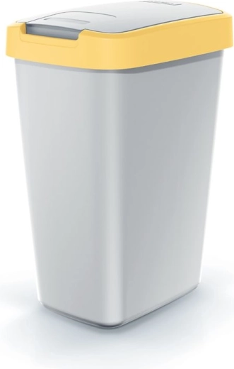 Abfalleimer Compacta Q Flap 12 l mit doppelter Öffnung