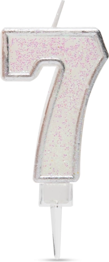 Tortenschlichter Zahl 7