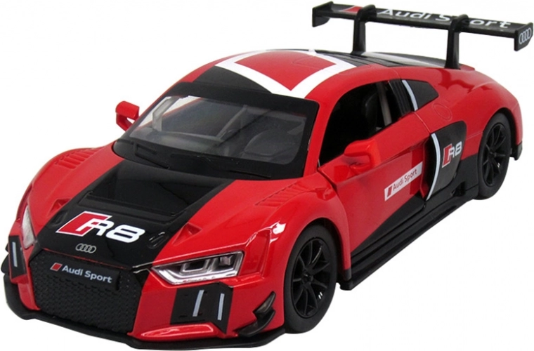 Modell des Rennwagens Audi R8 LMS 1:24