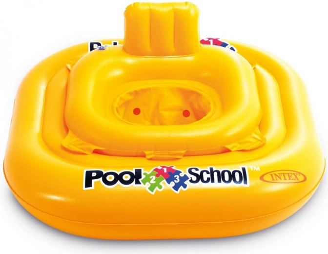 Aufblasbarer Schwimmring mit Sitz Intex Pool School