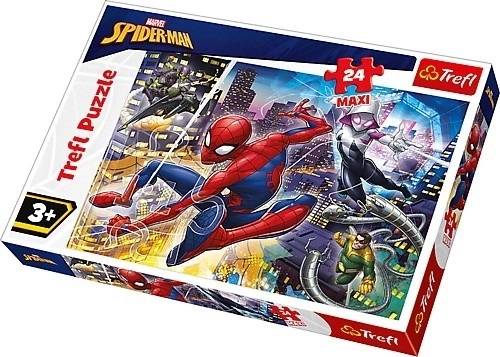 Maxi-Puzzle 24 Teile – FURCHTLOSER SPIDER‑MAN