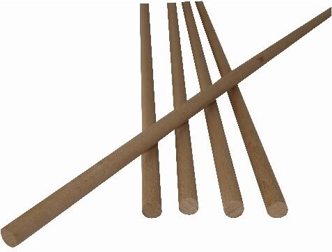 Glatte Holzdübel 10 mm FSC
