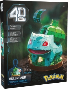 Pokémon 4D Build Bisasam 3D-Puzzle