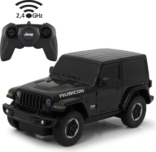 Jamara Jeep Wrangler JL RC Auto 1:24 schwarz 2,4 GHz