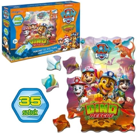 Paw Patrol Dino Rescue Magnet-Set 35 Stk.