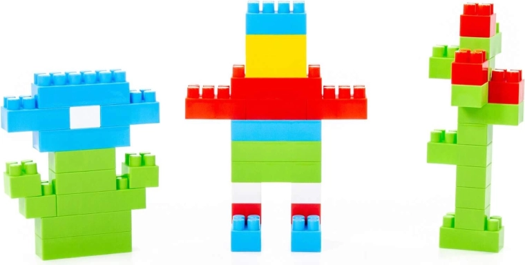 Kreatives Bauen mit 174 Teilen