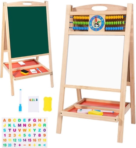 Doppelseitige Holztafel 70 cm