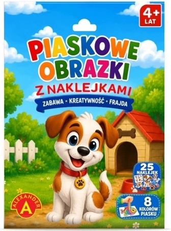 Kreativset Sandbilder – Hund