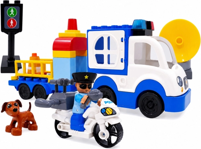 Action-Set mit Fahrzeugen und Figuren für Rollenspiele