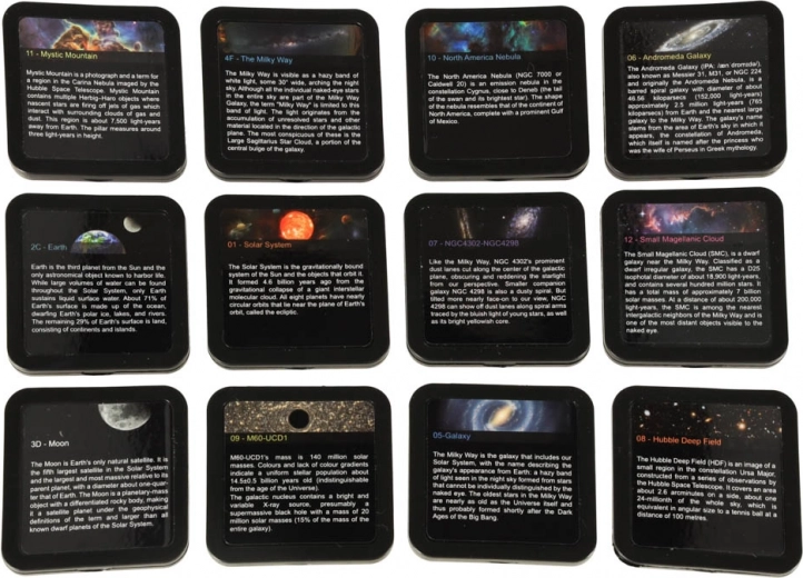 12 austauschbare Scheiben zum Lernen und für Spaß