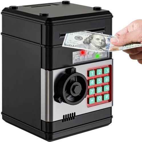 Elektronisches Sparschwein – Mini-Tresor mit PIN KRUZZEL