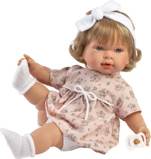 Weint nach Herausnehmen des Schnullers