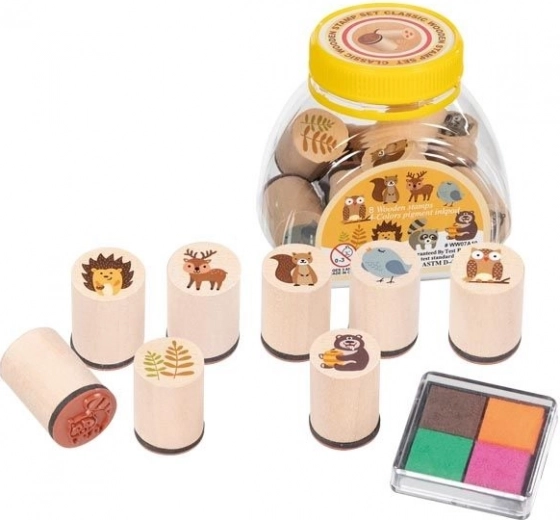 GOKI Holzstempel – Waldtiere