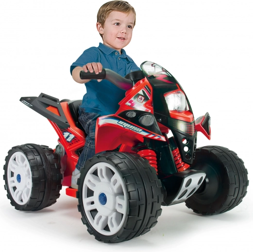 Elektrisches Kinderquad The Beast 12V Rot