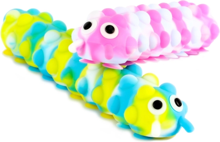 Texturierte Oberfläche und kräftige Farben