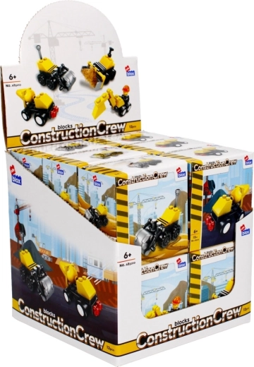 4 Baumaschinen in einer Serie