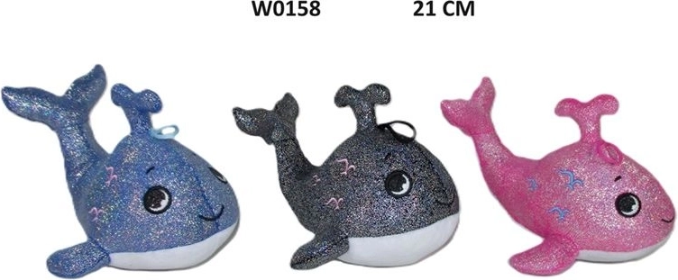 Walfigur „Wieloryb“ 21 cm (3 Farbvarianten)