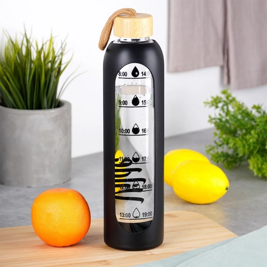 Elegante Schutzhülle und Bambusdeckel