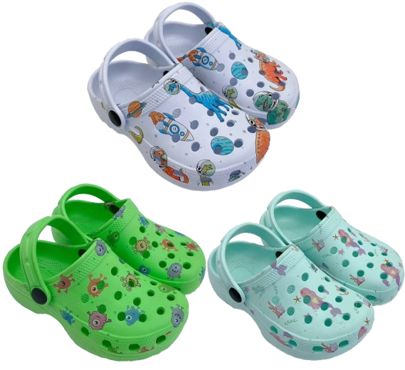 Kinder-Gartencrocs aus EVA-Schaum, Größe 24–29