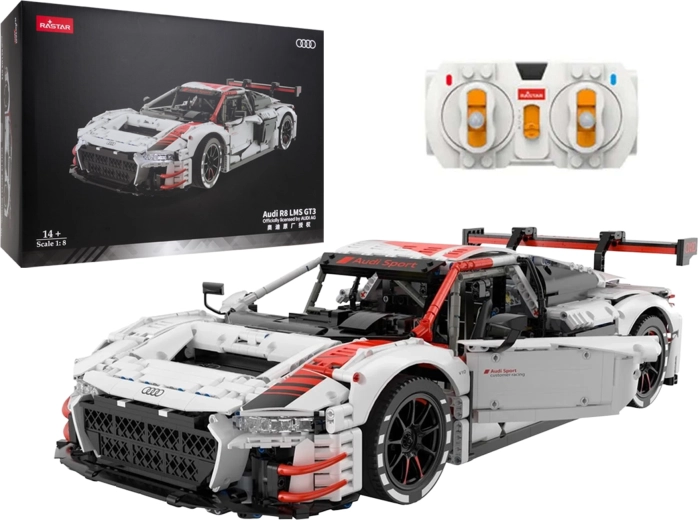 Bausatz RASTAR Audi R8 LMS GT3 im Maßstab 1:8