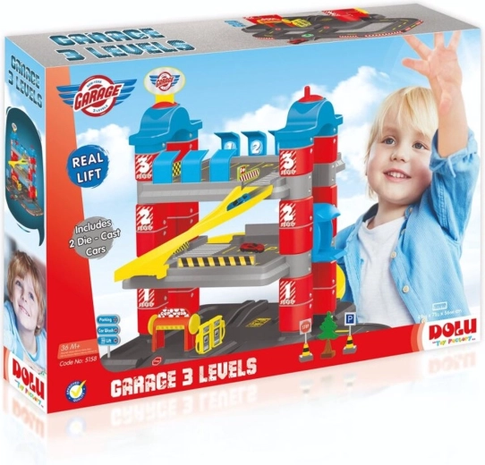 Aufzug für Spielautos für realistischeres Spielen