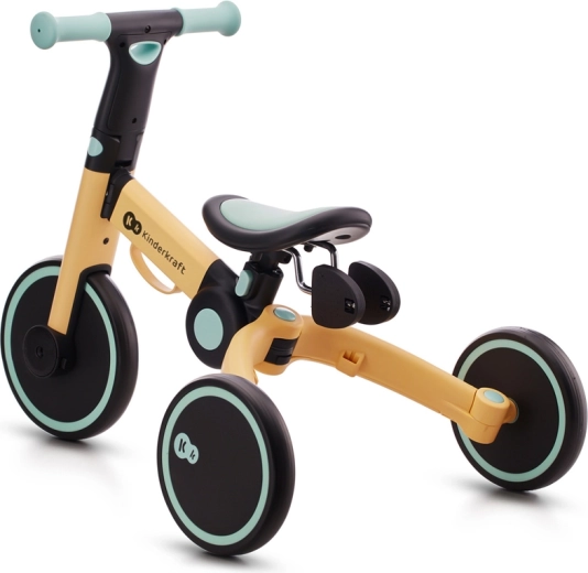 3-in-1: vom Laufrad zum Dreirad mit Pedalen ohne Werkzeug
