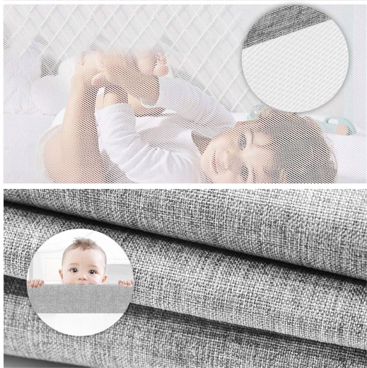 Atmungsaktives Netz und weiche Polsterung