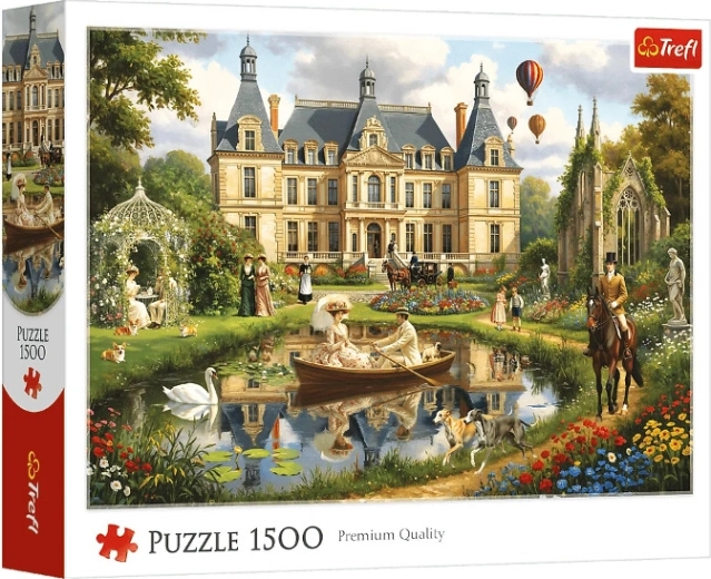 Puzzle Palast am Wasser 1500 Teile