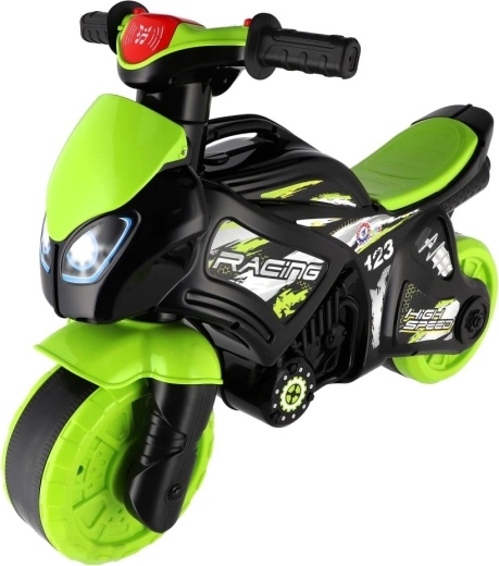 Breite Räder für stabile Fahrt