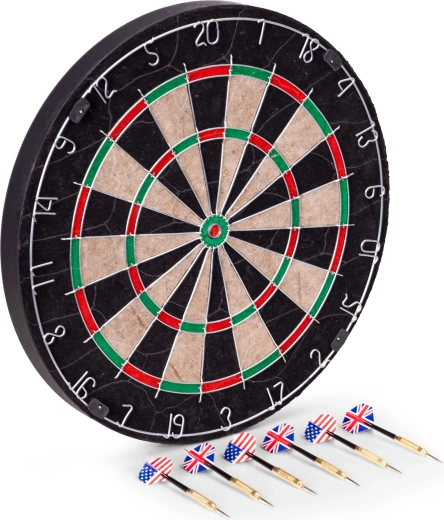 Spielbereit: 6 Stahldarts