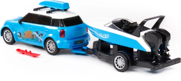 Detailliertes Boot für fantasievolles Spielen