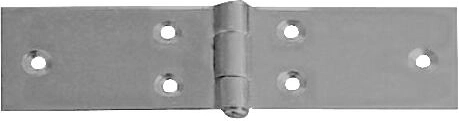Gelenkscharnier 25 × 100 mm, verzinkt, Packung 20 Stk.