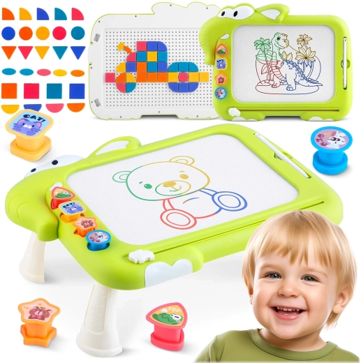 Ricokids magnetische Zeichentafel mit Tisch und Mosaik rk-823 – 1 Stück
