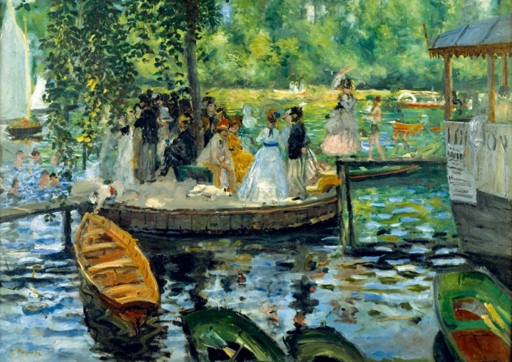 Puzzle La Grenouillère 1000 Teile