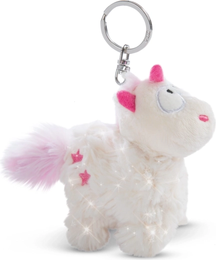 NICI Schlüsselanhänger Einhorn Theodor im Schneeanzug
