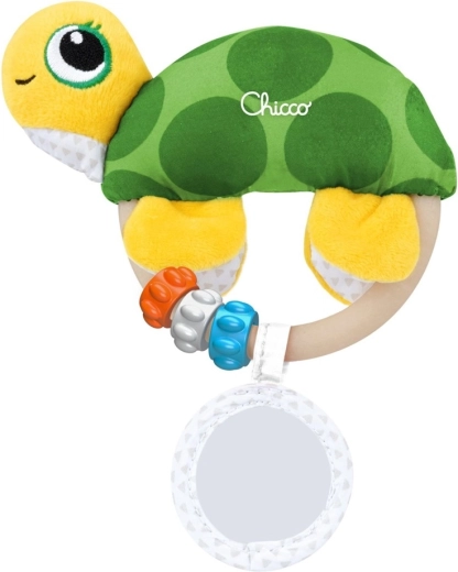 Chicco Rassel Schildkröte für Babys 0M+
