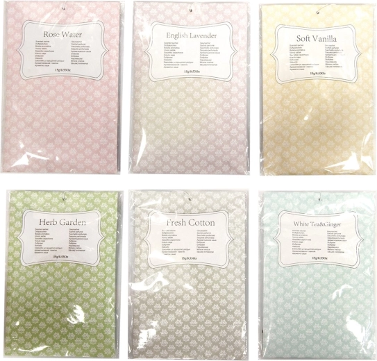Duftsäckchen 15 g (Mix 6 Varianten) 10 × 15 cm